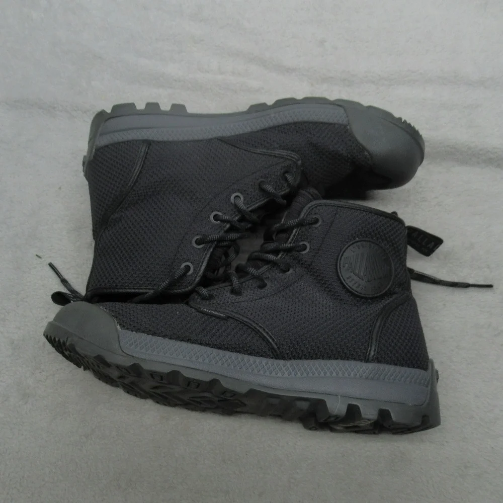 Palladium Unisex M8 W9.5 Combat Boots Black PampaTech HI TX‎ Tactical Utility
